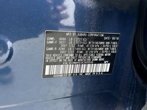 Used 2019 Subaru Ascent Touring AWD/4WD image 13