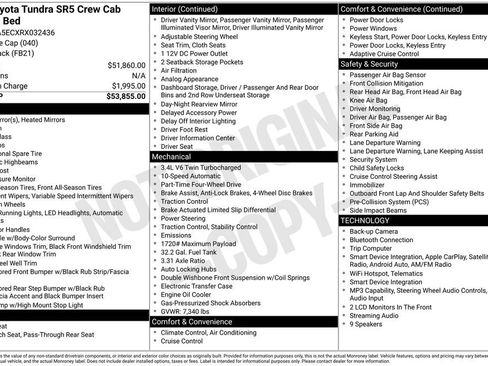 Used 2024 Toyota Tundra SR5 AWD/4WD image 6