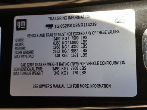 Used 2022 GMC Yukon SLT w/ SLT Premium Package image 53
