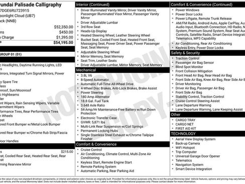 Used 2024 Hyundai Palisade Calligraphy image 6