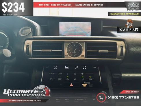 Used 2014 Lexus IS 250 w/ F-Sport Package RWD image 18