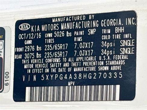 Used 2017 Kia Sorento LX w/ LX Convenience Package image 33