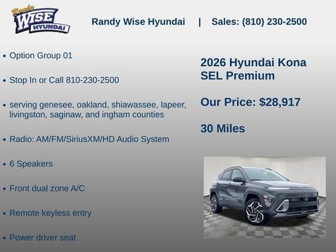 New 2026 Hyundai Kona SEL Premium image 5
