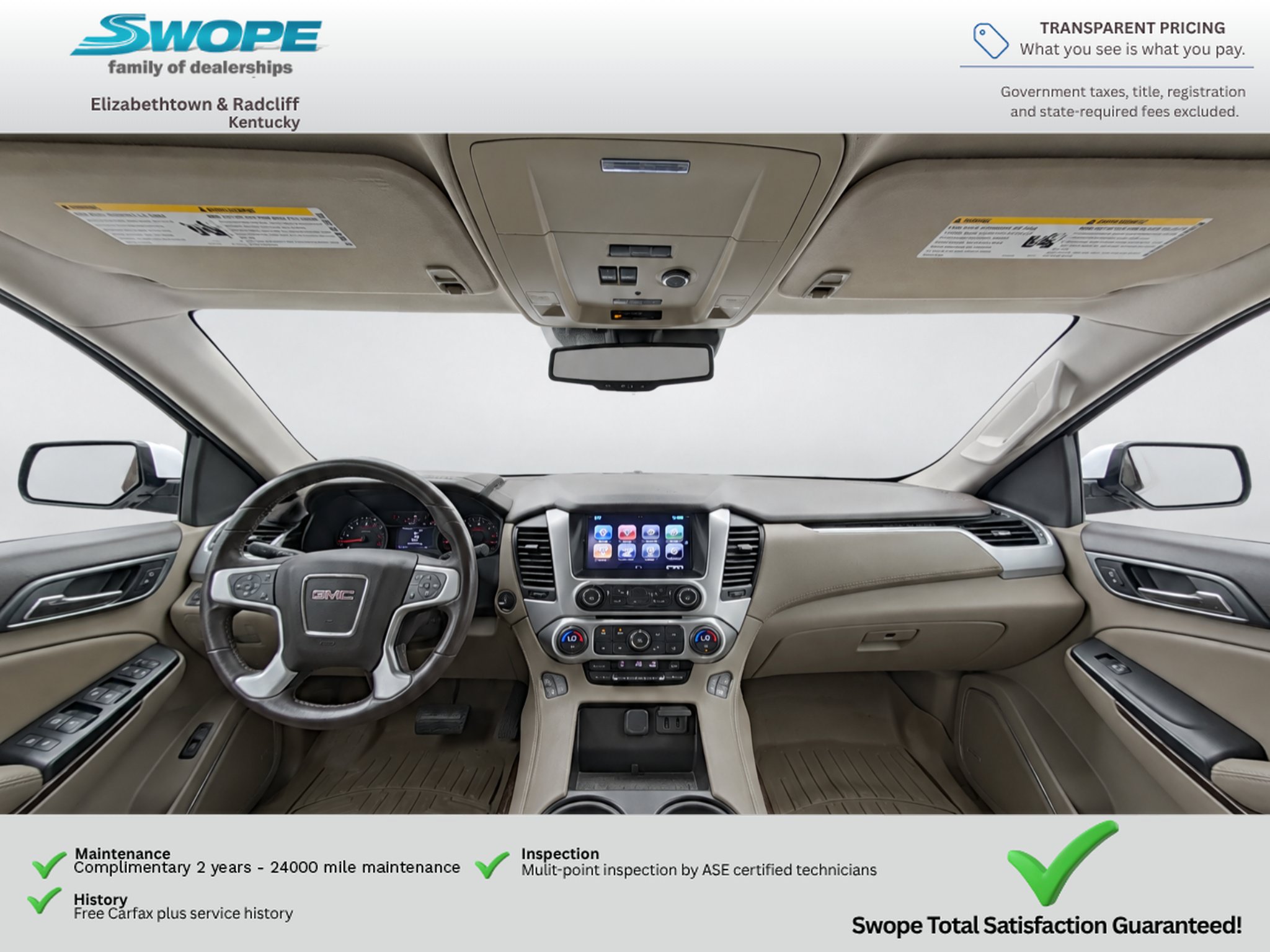 Used 2017 GMC Yukon SLT w/ Premium Edition AWD/4WD image 12