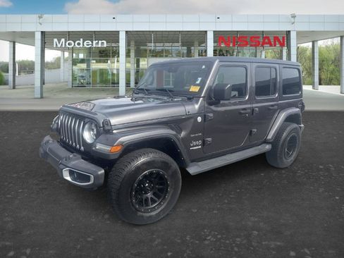 Used 2021 Jeep Wrangler Unlimited Sahara AWD/4WD image 1