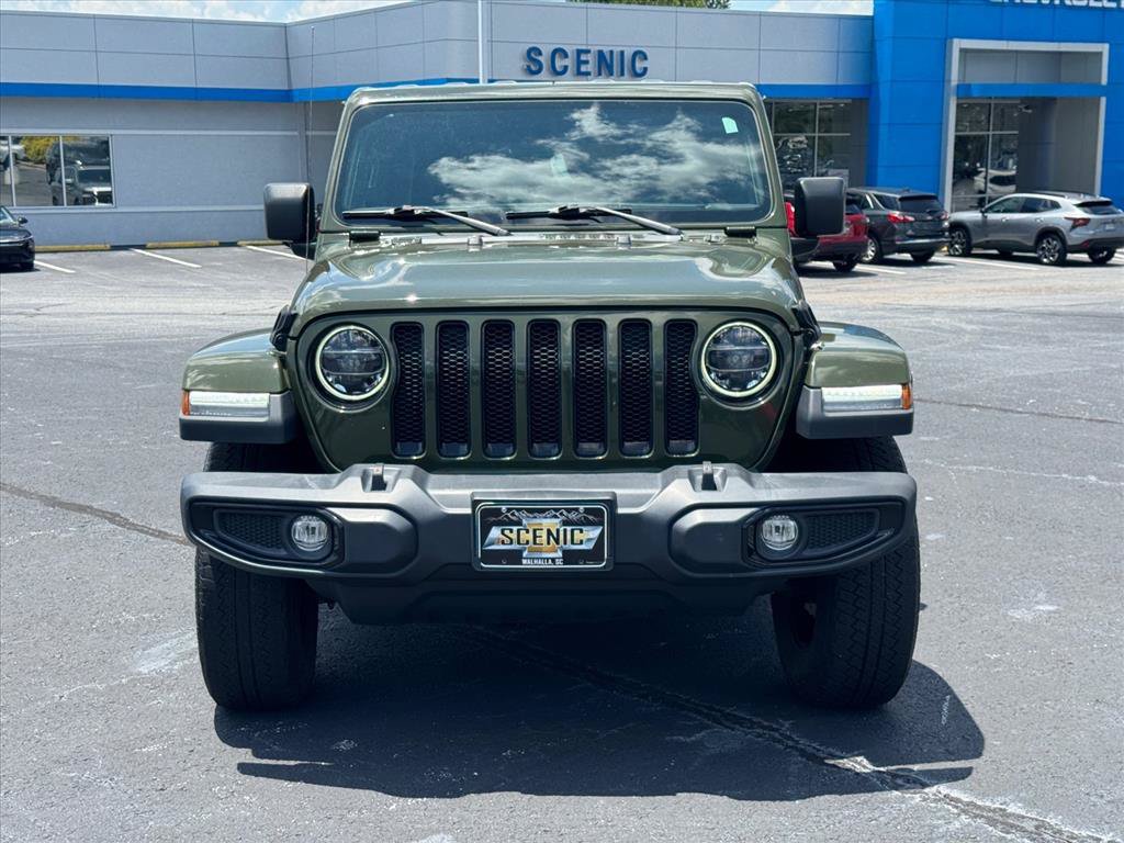 Used 2021 Jeep Wrangler Unlimited Sahara AWD/4WD image 8