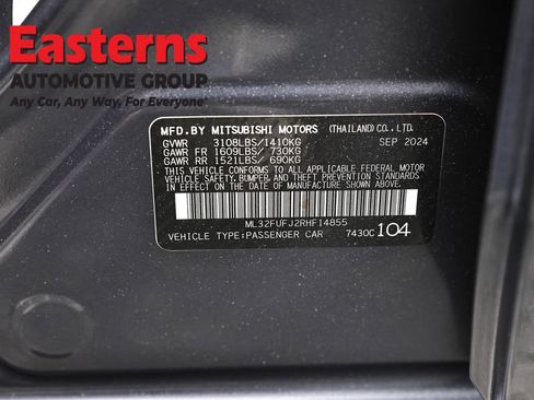 Used 2024 Mitsubishi Mirage G4 LE FWD image 34