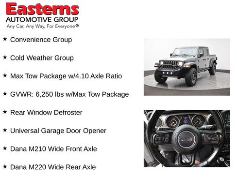 Used 2020 Jeep Gladiator Sport w/ Quick Order Package 24S AWD/4WD image 11