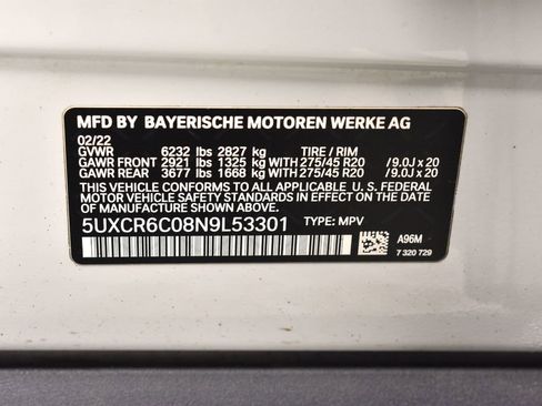 Used 2022 BMW X5 xDrive40i w/ Luxury Seating Package image 42