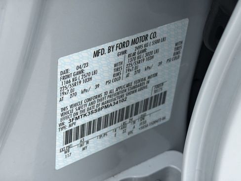 Certified 2023 Ford Mustang Mach-E Premium AWD/4WD image 35