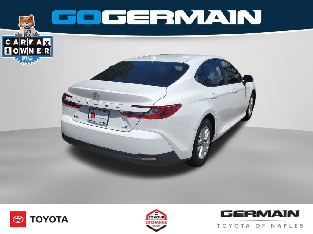 Certified 2026 Toyota Camry LE FWD image 8