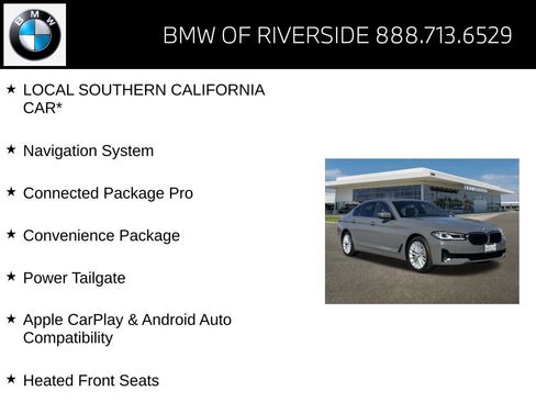Certified 2022 BMW 530i 530i w/ Convenience Package image 15