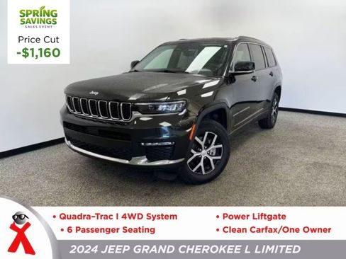Used 2024 Jeep Grand Cherokee L Limited AWD/4WD image 1