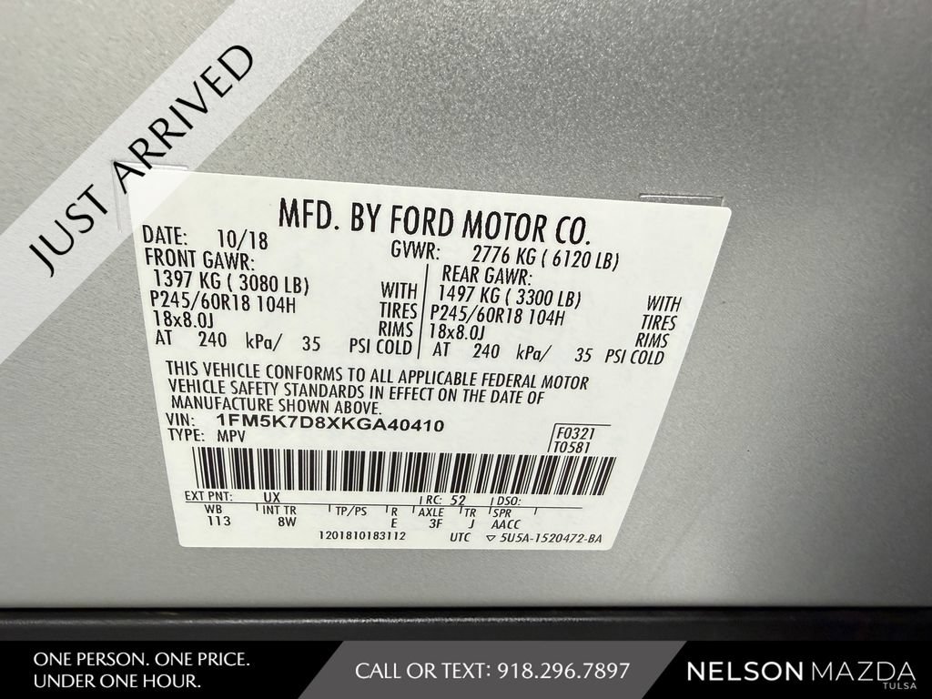 Used 2019 Ford Explorer XLT FWD image 52