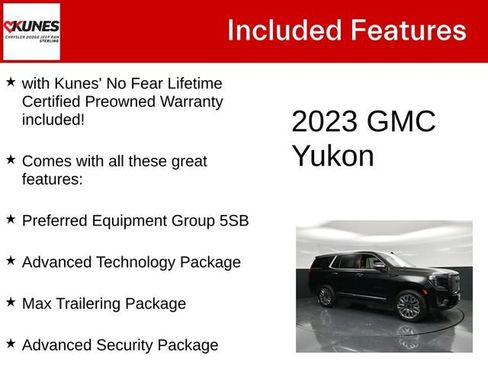 Used 2023 GMC Yukon Denali Ultimate AWD/4WD image 4