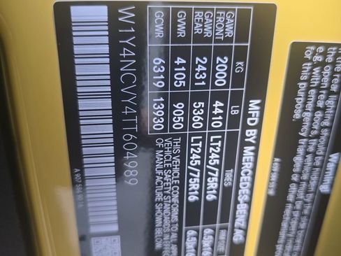 New 2026 Mercedes-Benz Sprinter 2500 image 28