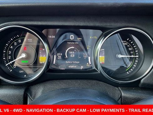 Used 2021 Jeep Wrangler Unlimited Sahara w/ Cold Weather Group AWD/4WD image 13