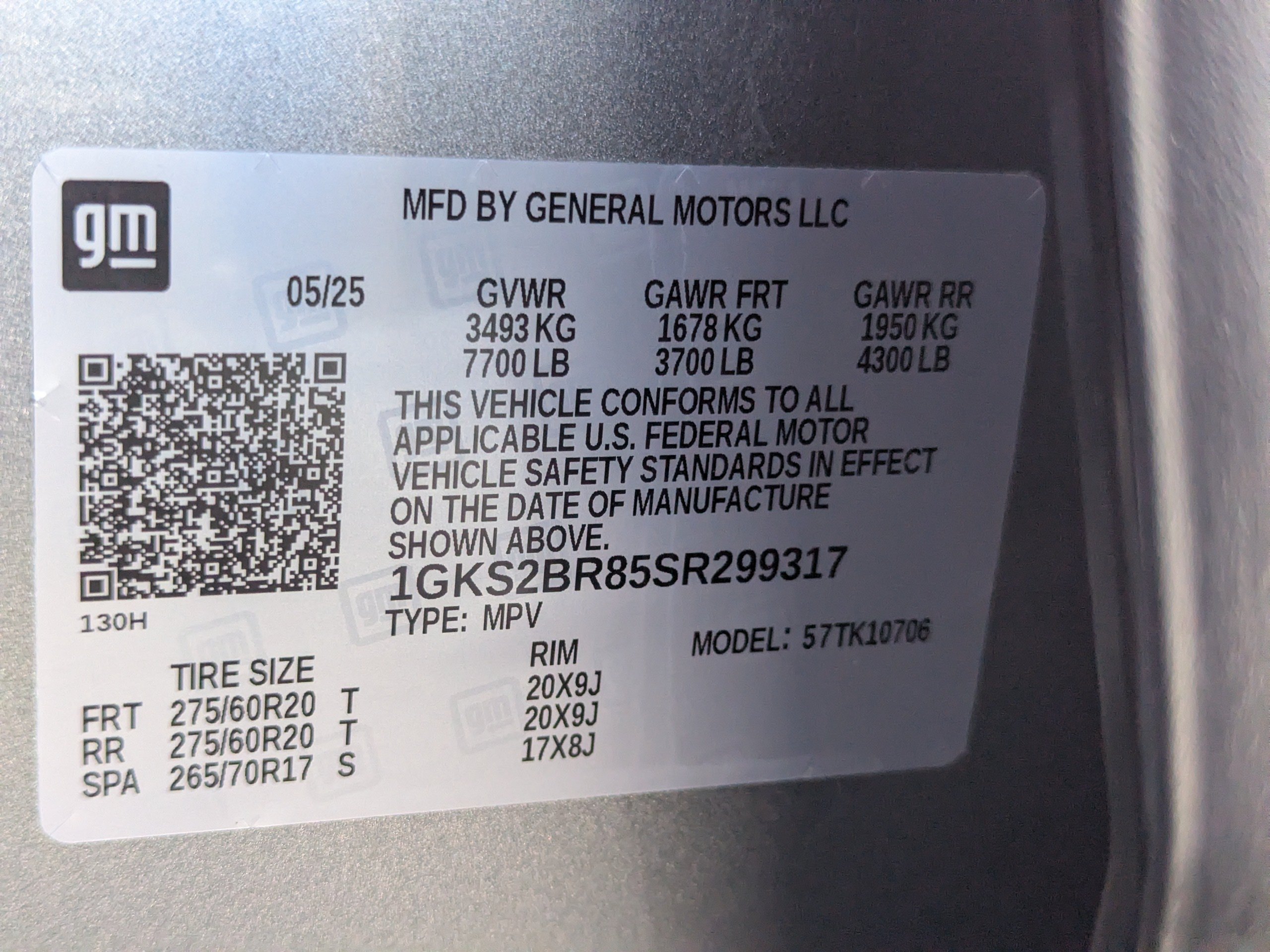 Used 2025 GMC Yukon Elevation AWD/4WD image 56