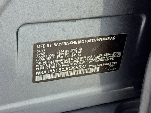 Used 2018 BMW 530i image 32