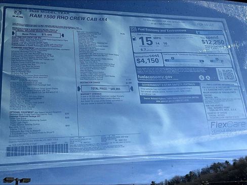 New 2026 RAM 1500 RHO w/ RHO Level 1 Equipment Group image 15