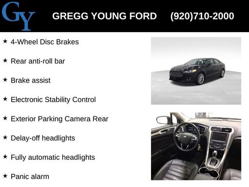 Used 2016 Ford Fusion SE w/ Equipment Group 202A image 37