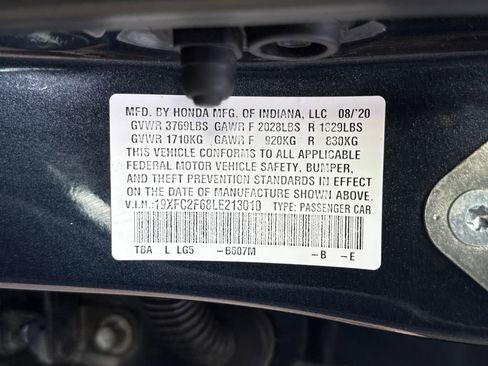 Used 2020 Honda Civic LX image 30