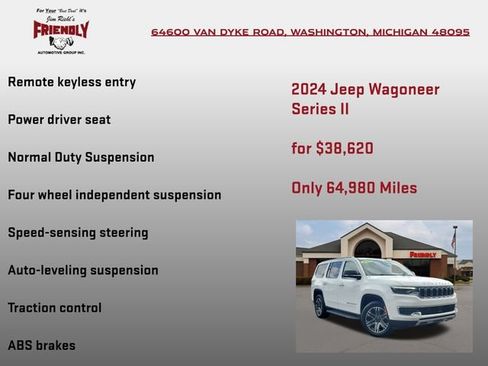Used 2024 Jeep Wagoneer Series II w/ Flexible Seating Group AWD/4WD image 20