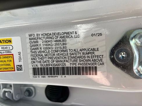 Certified 2025 Acura TLX w/ Technology Package FWD image 29