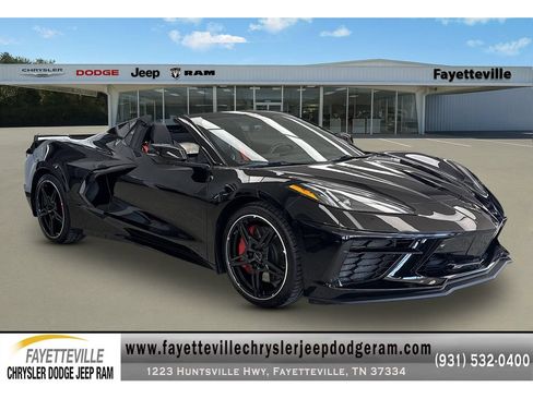 Used 2021 Chevrolet Corvette Stingray Premium Conv w/ Z51 Performance Package RWD image 1