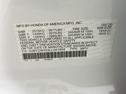 Used 2020 Acura MDX SH-AWD image 30
