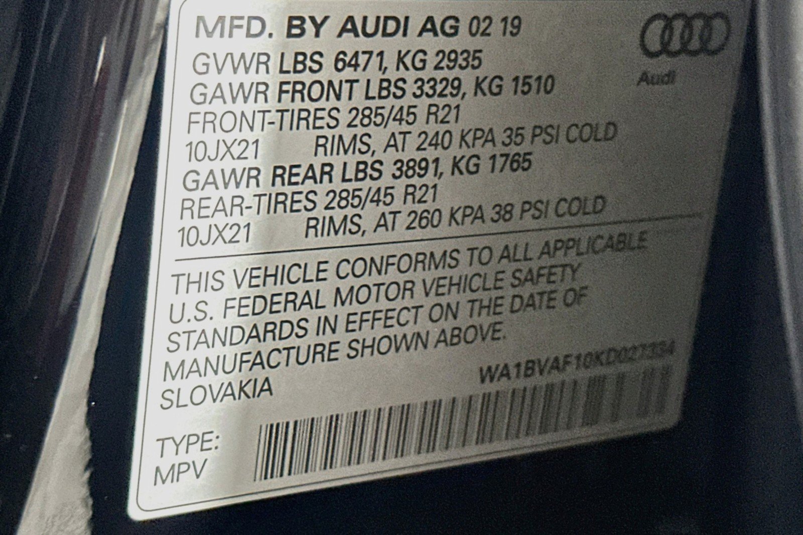 Used 2019 Audi Q8 Premium Plus w/ Premium Plus AWD/4WD image 25
