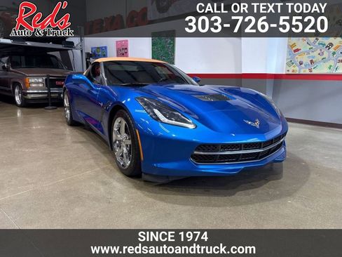Used 2014 Chevrolet Corvette Stingray Convertible w/ 2LT Preferred Equipment Group image 1