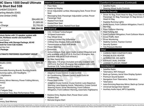New 2026 GMC Sierra 1500 Denali Ultimate AWD/4WD image 42