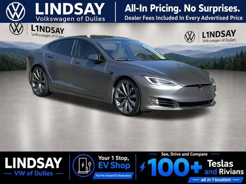 Used 2017 Tesla Model S 75D AWD/4WD image 1