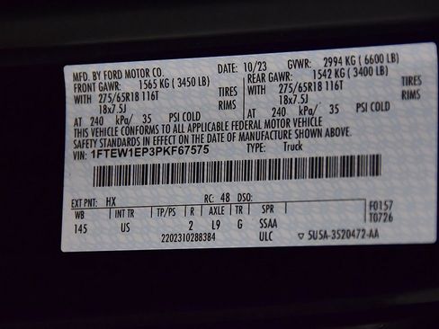 Used 2023 Ford F150 XLT w/ Equipment Group 302A High AWD/4WD image 17