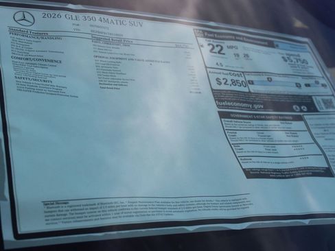 New 2026 Mercedes-Benz GLE 350 4MATIC image 37