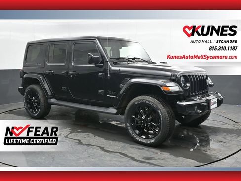 Used 2021 Jeep Wrangler Unlimited Sahara image 1