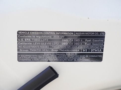 New 2026 Nissan Rogue SV FWD image 24