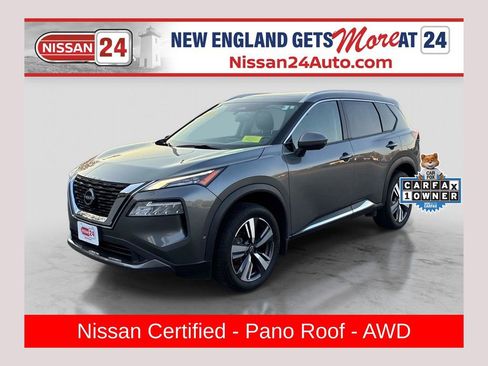 Certified 2023 Nissan Rogue SL w/ SL Premium Package AWD/4WD image 1