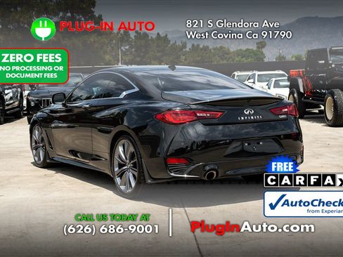 Used 2022 INFINITI Q60 Red Sport 400 w/ Cargo Package RWD image 3