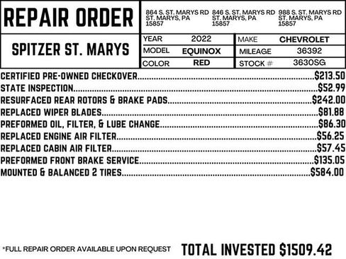 Used 2022 Chevrolet Equinox LT image 5