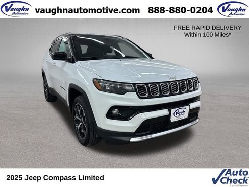 Used 2025 Jeep Compass Limited AWD/4WD image 1