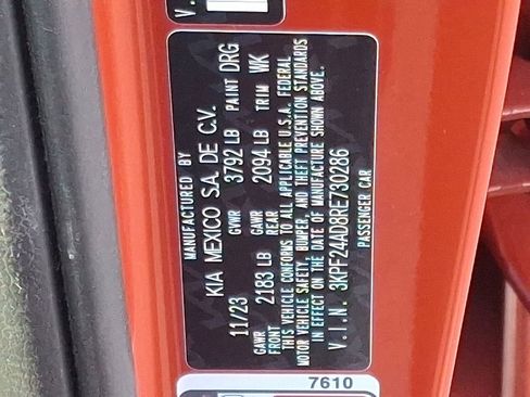 Certified 2024 Kia Forte LXS w/ LXS Technology Package image 25