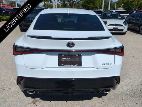 Certified 2024 Lexus IS 350 F Sport w/ Accessory Package 2 RWD image 5