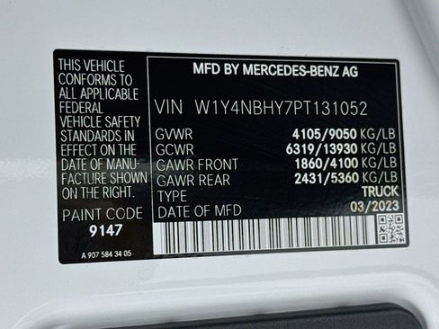 Used 2023 Mercedes-Benz Sprinter 2500 image 23