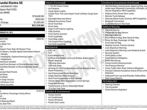 Used 2021 Hyundai Elantra SE image 15