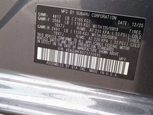 New 2026 Subaru Crosstrek 2.5i Sport image 33