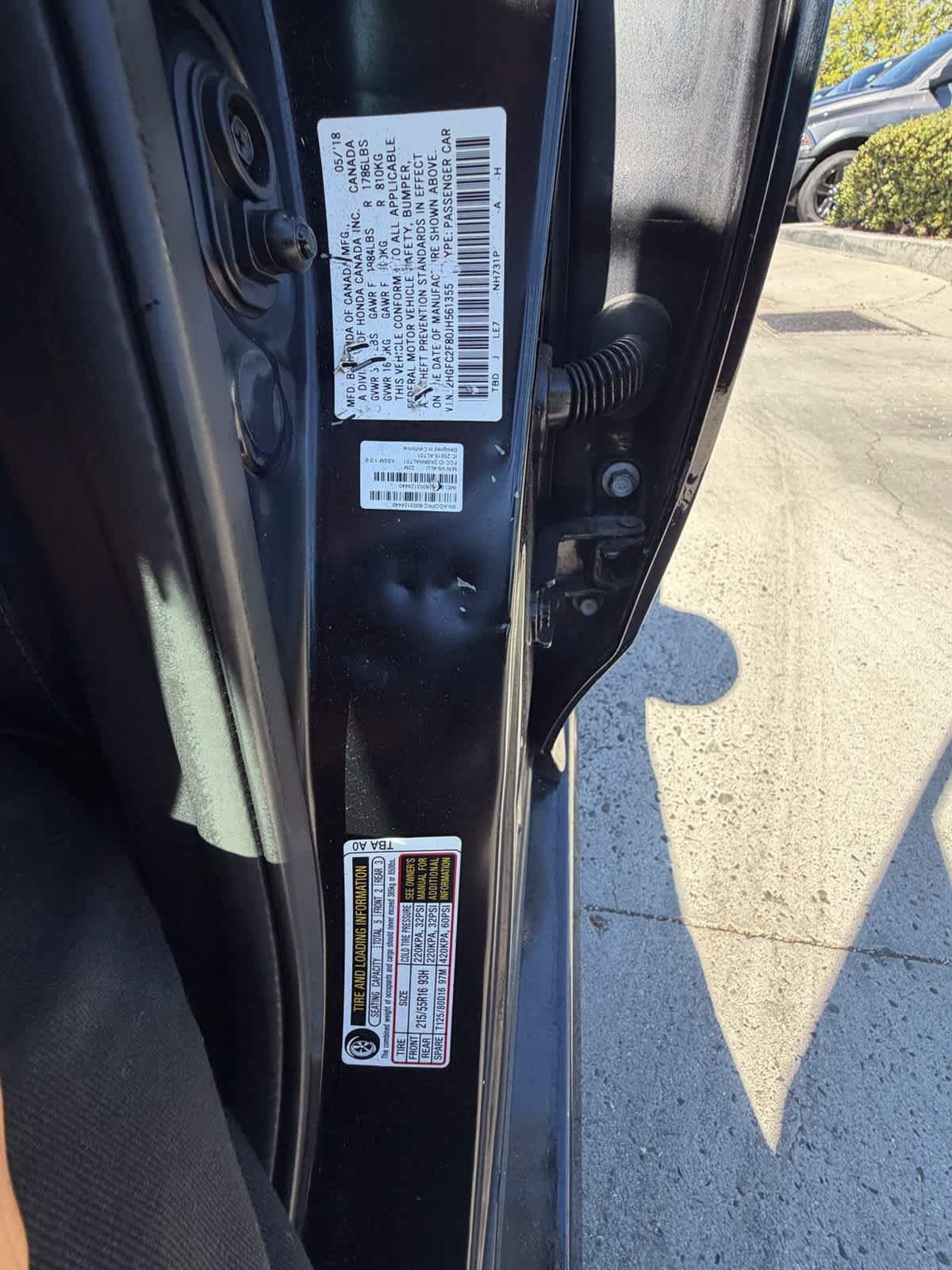Used 2018 Honda Civic EX image 23