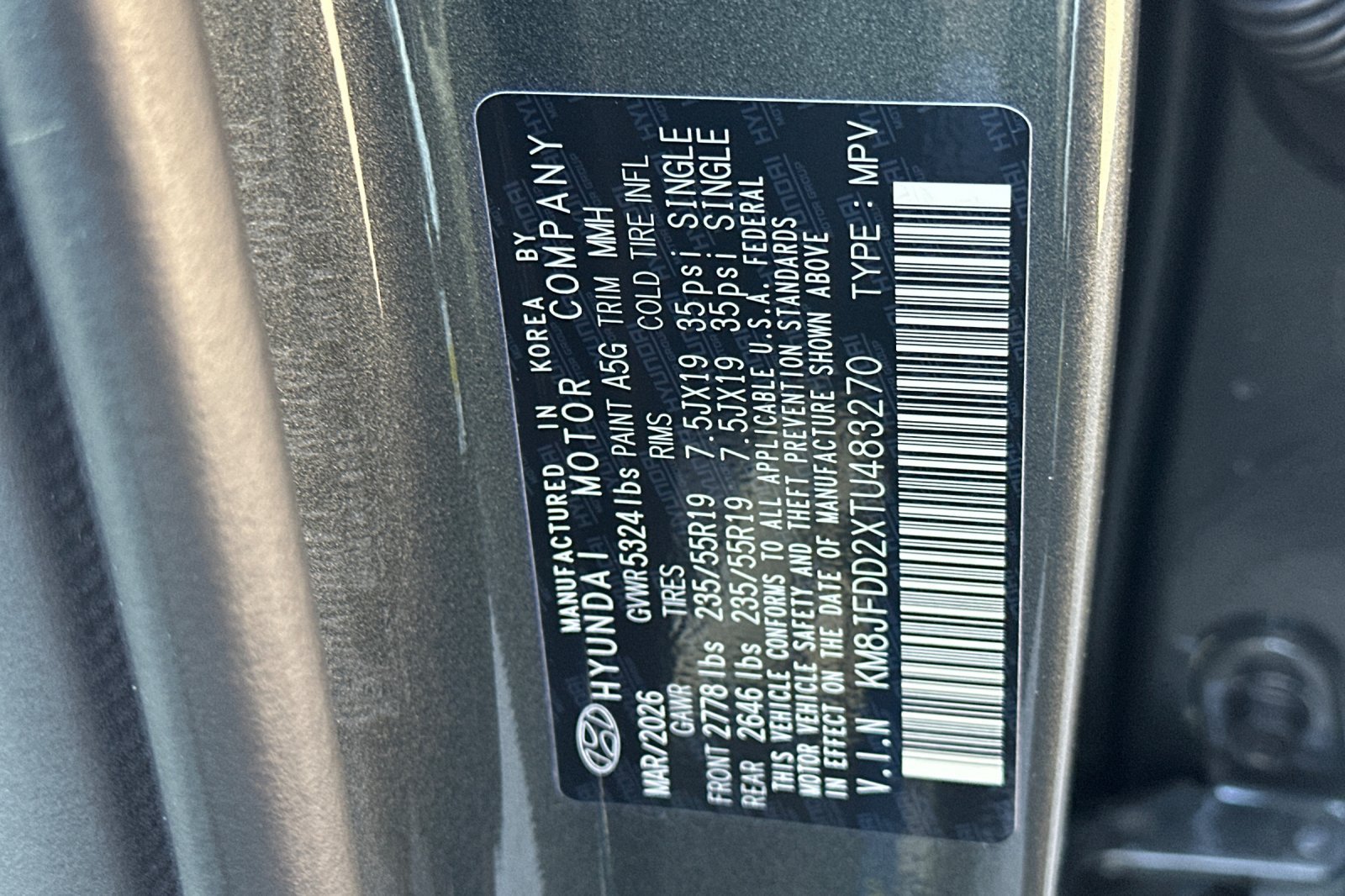 New 2026 Hyundai Tucson Limited AWD/4WD image 28