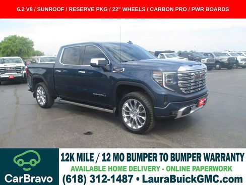 Certified 2023 GMC Sierra 1500 Denali w/ Denali Reserve Package AWD/4WD image 1